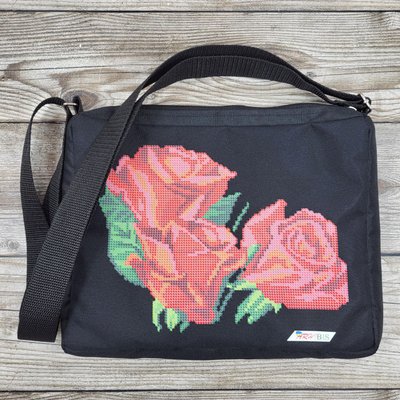 СМО34 Розы, набор для вышивания сумки бисером СМО34 фото