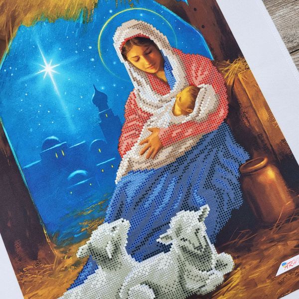 ТО154 Рождество, набор для вышивки бисером иконы ТО154 фото