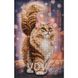 Т-1342 Мрійливий кіт, набір для вишивання бісером картини Т-1342 фото 12