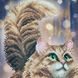 Т-1342 Мрійливий кіт, набір для вишивання бісером картини Т-1342 фото 10