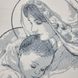 ТО003 Марія з дитям (сіра), набір для вишивки бісером ікони ТО003 фото 11