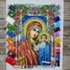 А682 Божа Матір Казанська в квітах, набір для вишивки бісером ікони А682 фото 2