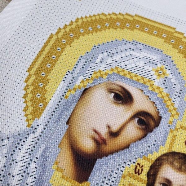 ТО041 Казанська Ікона Божої Матері, набір для вишивання бісером ікони ТО041 фото
