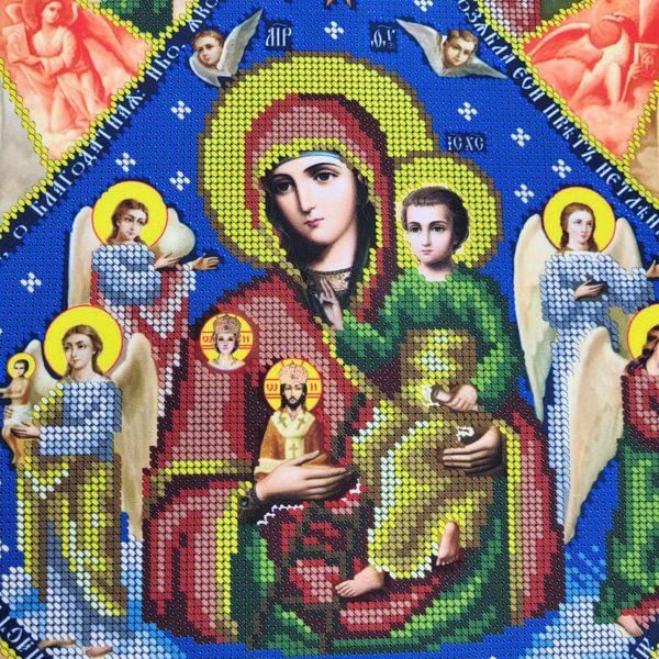 А2Р_018 Божа Матір Неопалима Купина, набір для вишивки бісером ікони А2Р_018 фото