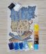 Ф-047 Герб України, набір для вишивки бісером по водорозчинному флізеліну Ф-047 фото 1