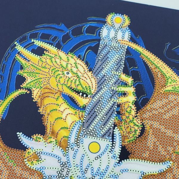 СЛ-3405 Сила земли, набор для вышивки бисером картины с драконом СЛ-3405 фото
