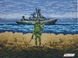 А3Н_474 Руський воєнний карабль, ІДИ НА Х*Й, набір для вишивання бісером картини А3Н_474 фото 1