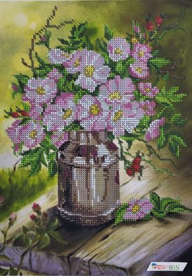 А4-к-1342 Квітковий букет, набір для вишивки бісером картини А4-к-1342 фото