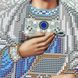 ЖС-3016 Святой Пантелеймон Целитель в жемчуге, набор для вышивки бисером иконы ЖС-3016 фото 11