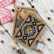 FLZB(N)-100 Bead Embroidery Kit on Wood of a Needle Case