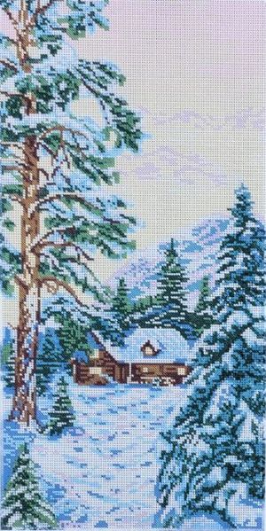5105 Времена года Зима, набор для вышивания бисером картины d5105 фото