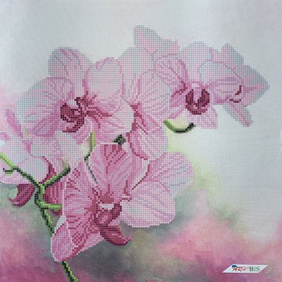 ТА-234 Гармонія ліній, набір для вишивання бісером картини з орхідеями ТА-234 фото