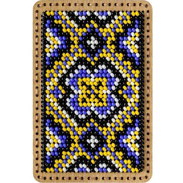 FLZB(N)-100 Bead Embroidery Kit on Wood of a Needle Case