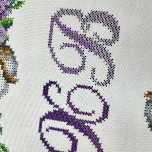 99006 Child's Easter Basket Towel with Flowers (27*30 cm), bead embroidery kit