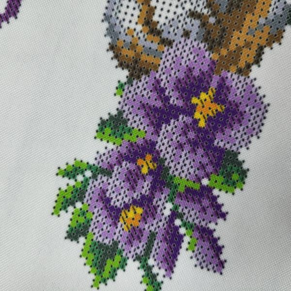 99006 Child's Easter Basket Towel with Flowers (27*30 cm), bead embroidery kit