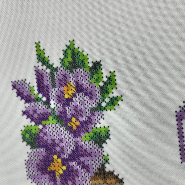 99006 Child's Easter Basket Towel with Flowers (27*30 cm), bead embroidery kit