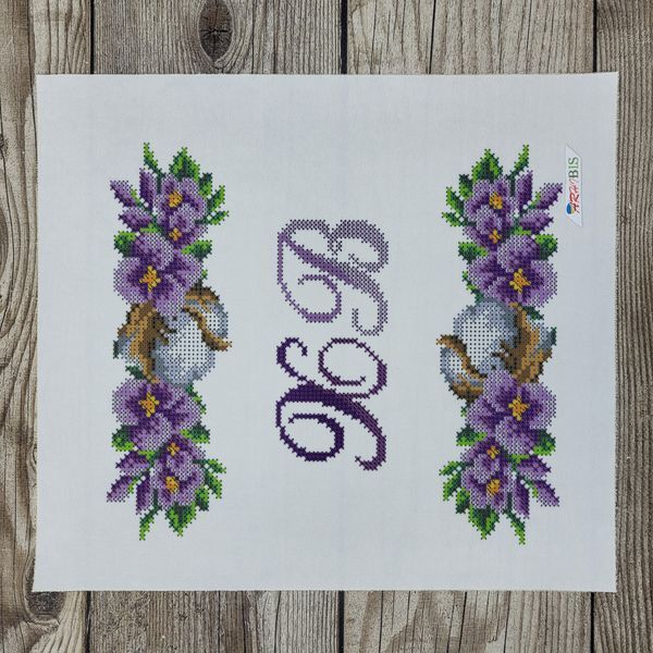 99006 Child's Easter Basket Towel with Flowers (27*30 cm), bead embroidery kit