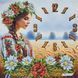 3030050 Години по українськи (30*30 см), схема для вишивки бісером годинника схема-ба-3030050 фото 1
