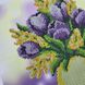 А4Н_569 Весняний букет, набір для вишивання бісером картини з тюльпанами та мімозою А4Н_569 фото 4