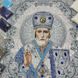 ЖС-3003 Святий Миколай у перлах та кристалах, набір для вишивання бісером ікони ЖС-3003 фото 5