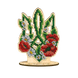 ФІН_087 Герб України з квітами набір для вишивання бісером по дереву ФІН_087 фото 1