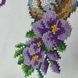 99006 Child's Easter Basket Towel with Flowers (27*30 cm), bead embroidery kit