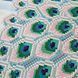 КВ_3003 White Peacock (29,5*29,5 cm), bead embroidery kit of the picture