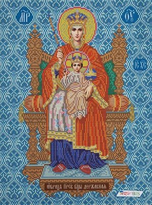 ПБД Пресвятая Богородица Государственная, набор для вышивки бисером иконы ПБД фото