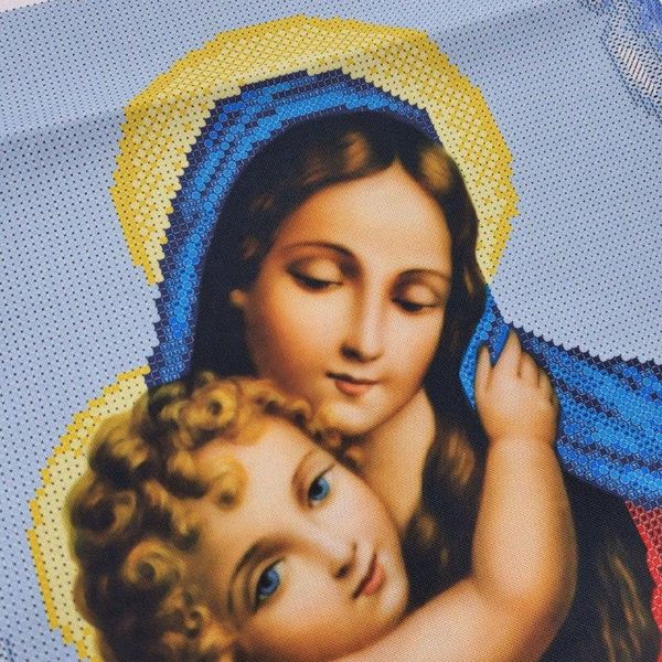 ТО104 Марія з Дитям, набір для вишивання бісером ікони ТО104 фото