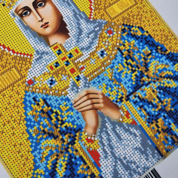 409 Святая Ольга, набор для вышивки бисером именной иконы АБВ 00018437 фото