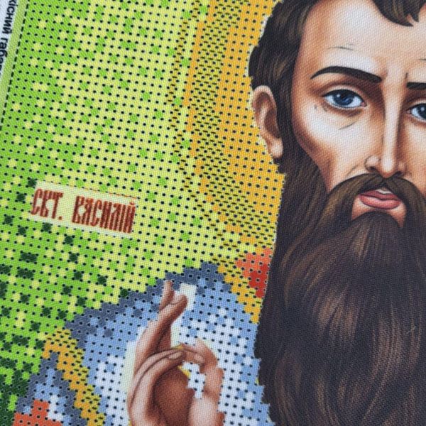 421 Святой Василий, набор для вышивки бисером иконы АБВ 00018220 фото