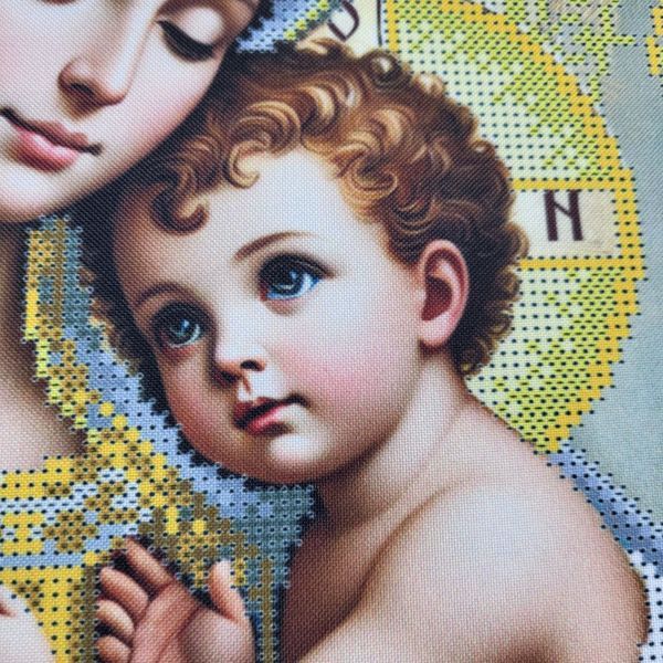 В746 Virgin Mary (30*42 cm), bead embroidery kit of the picture