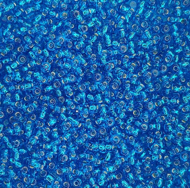 67150 чешский бисер Preciosa 10 грамм огонек голубой насыщенный Б/50/0678 фото