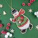 NDN-014 Frosty Friend, New Year's Toy Embroidery Kit