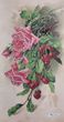 ТК-019 Букет троянд з вишнями, набір для вишивання бісером картини