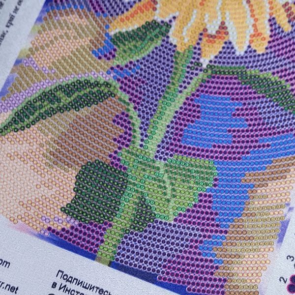 ТМ-148 Garden Sketches Sunflower (12*24 cm), bead embroidery kit of the picture