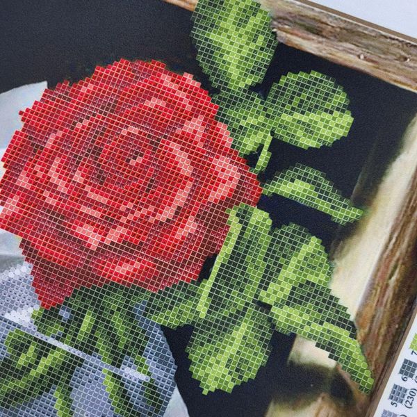 ЗПК-035 Великолепная роза, набор для вышивки бисером картины ЗП 0036 фото
