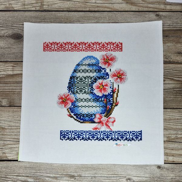 9502 Children's Easter rushnyk for the basket (35*35 cm), bead embroidery kit