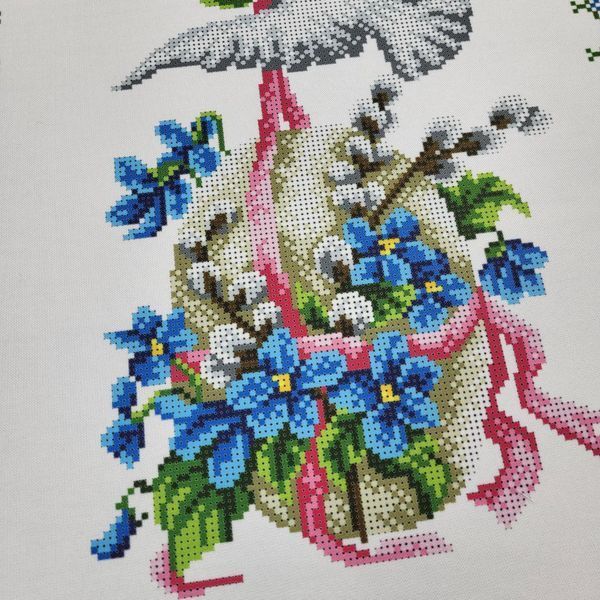 9043 Easter towel (53*37 cm), bead embroidery kit