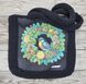Шоппер_801 Bird on a Wreath (43*30*10 cm), bead embroidery kit of a winter tote bag