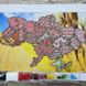 3103 Код нації, набір для вишивання бісером картини карта України 3103 фото 4