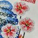 9502 Children's Easter rushnyk for the basket (35*35 cm), bead embroidery kit