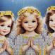 2585 Little Angels (18,5*28 cm), bead embroidery kit of the picture