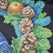Шоппер_801 Bird on a Wreath (43*30*10 cm), bead embroidery kit of a winter tote bag