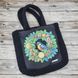 Шоппер_801 Bird on a Wreath (43*30*10 cm), bead embroidery kit of a winter tote bag