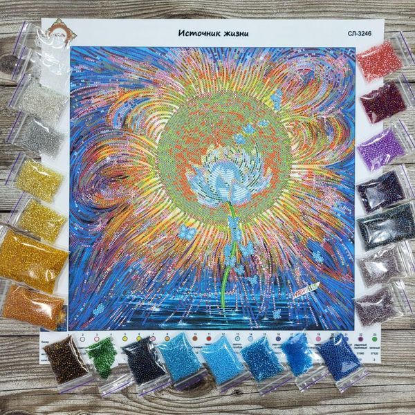 СЛ-3246 The Source of Life (30*30 cm), bead embroidery picture kit