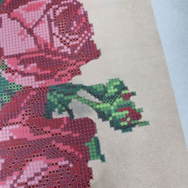 TK-024 Roses and Grapes (24*45 cm), bead embroidery pattern of the picture
