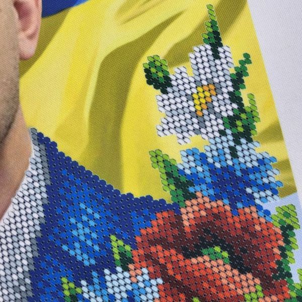 А3Н_483 В.О.Зеленський (36,5*27 см), схема для вишивання бісером картини схема-вр-А3Н_483 фото