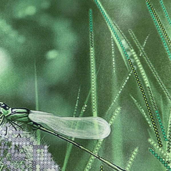 ТА-303 Dandelion and Dragonfly (24*32 cm), bead embroidery kit of the picture