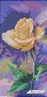 ТМ-146 Садові замальовки Жовта троянда, набір для вишивання бісером картини